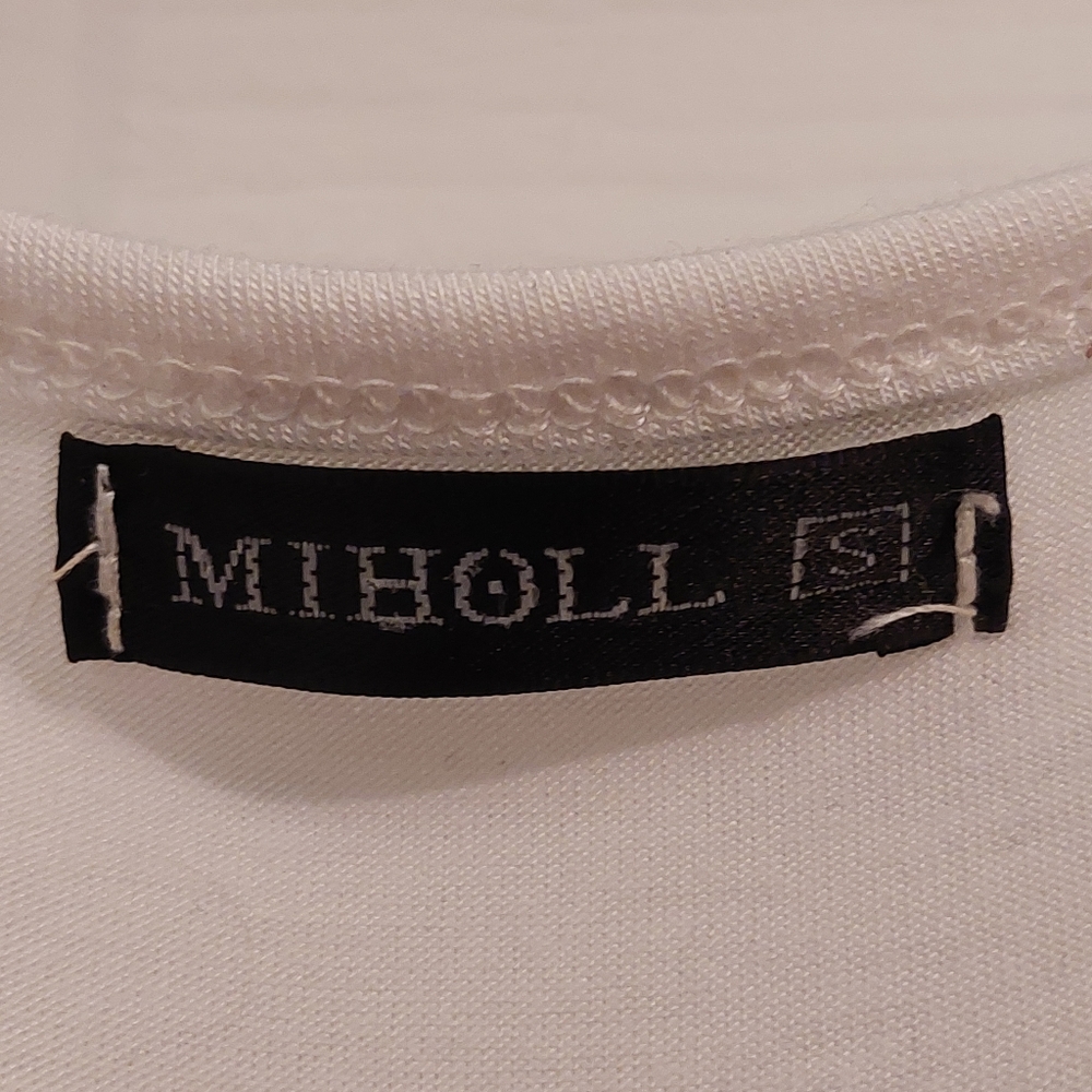 Miholl Crochet Cold Shoulder Top Sz. S - Picture 7 of 7